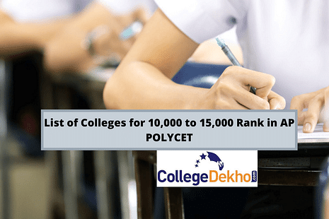 List of Colleges for 10,000 to 15,000 Rank in AP POLYCET