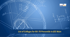 जेईई मेन में 60-70 पर्सेंटाइल के लिए कॉलेजों की लिस्ट 2026 (List of Colleges for 50-60 Percentile in JEE Main 2026 in Hindi)