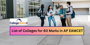 List of Colleges for 60 Marks in AP EAMCET 2024