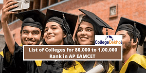 AP EAMCET 2023 Low Rank Colleges