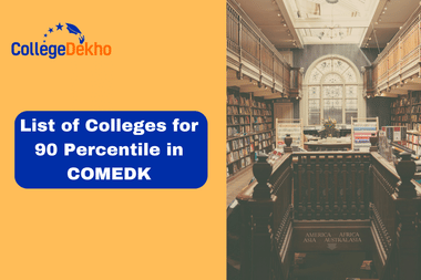 List of Colleges for 90 Percentile in COMEDK 2025