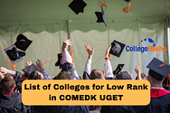 List of Colleges for Low Rank in COMEDK UGET 2025 (60,000 or Above)