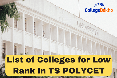 List of Colleges for Low Rank in TS POLYCET 2025