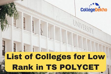 List of Colleges for Low Rank in TS POLYCET 2025