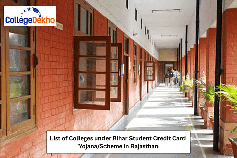 List of colleges under Bihar Student Credit Card Yojana/scheme in Rajasthan