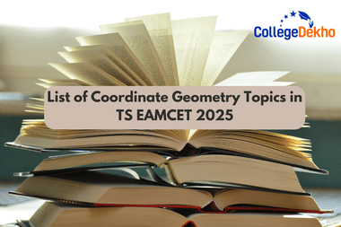 List of Coordinate Geometry Topics in TG EAMCET 2025