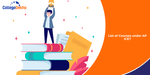 List of Courses through AP ICET
