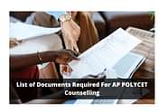 List of Documents Required For AP POLYCET 2024 Counselling