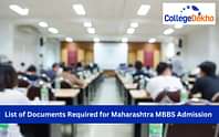 List of Documents Required for Maharashtra MBBS Admission 2025
