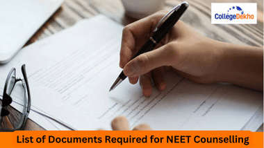 Documents Required for NEET 2024 Counselling
