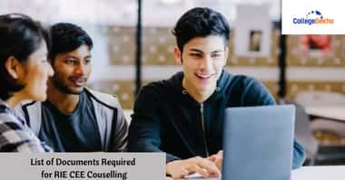 List of Documents Required for RIE CEE Couselling