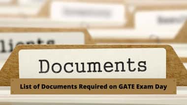 List of documents required on GATE 2022 Exam Day