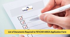 List of Documents Required to Fill ICAR AIEEA 2024 Application Form: Image Upload, Specifications