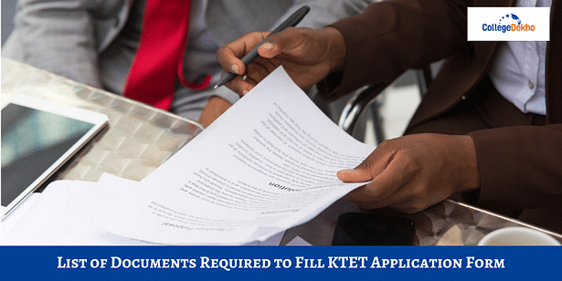 KTET 2024 Application Form Documents Required