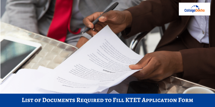 List of Documents Required to Fill KTET April 2024 Application Form: Certificates to Refer, Image Uploading Specifications
