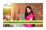List of documents to carry on NATA 2022 exam