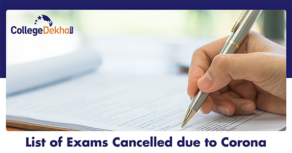 Exams Cancelled or Postponed Due to Coronavirus