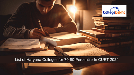 List of Haryana Colleges for 70-80 Percentile In CUET 2024