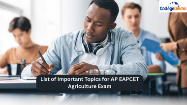 List of Important Topics for AP EAPCET Agriculture Exam