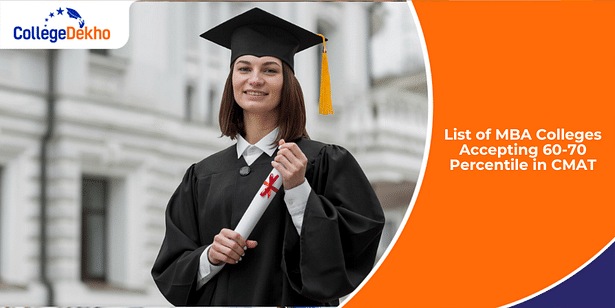List of MBA Colleges accepting 60-70 Percentile in CMAT