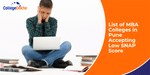 MBA Colleges in Pune Accepting Low SNAP Score