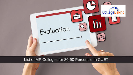 List of MP Colleges for 80-90 Percentile In CUET