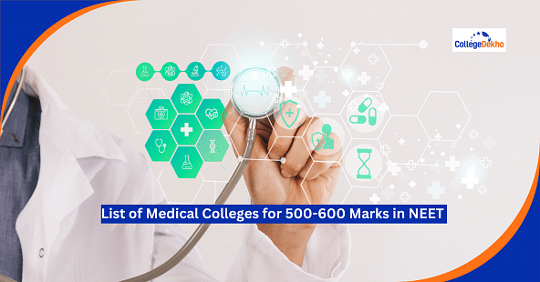 List of Medical Colleges for 500-600 Marks in NEET UG 2024