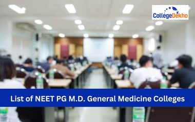 List of NEET PG M.D. General Medicine Colleges