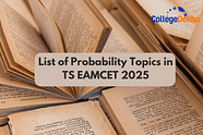 List of Probability Topics in TG EAMCET 2025