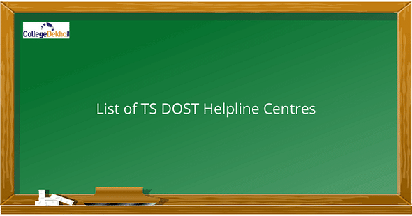 TS DOST Helpline Centres