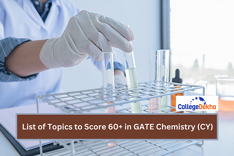 List of Topics to Score 60+ in GATE Chemistry (CY)