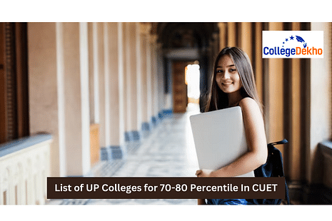 List of UP Colleges for 70- 80 Percentile in CUET