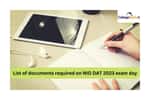 List of documents required on NID DAT 2023 exam day
