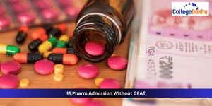 M.Pharm Admission Without GPAT