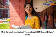 M.S. Ramaiah Institute of Technology KCET Round 1 Cutoff Rank 2025 (Out)