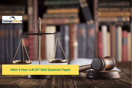MAH 3-Year LLB CET 2022 Question Paper: Download Memory-Based Questions
