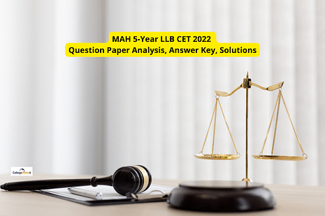 MAH 5-Year LLB CET 2022 Question Paper Analysis, Answer Key, Solutions