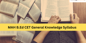 MAH B.Ed CET General Knowledge Syllabus