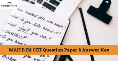 MAH B.Ed CET 2021 Question Paper