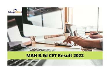 MAH B.Ed CET Result 2022