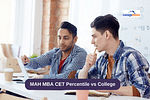 MAH MBA CET 2024 Percentile vs College