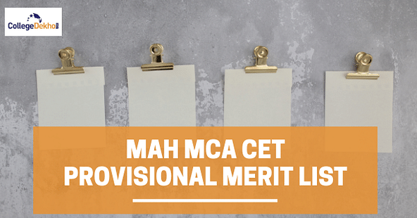 MAH MCA CET Provisional Merit List 2021