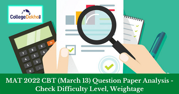MAT 2022 CBT (March 13) Question Paper Analysis