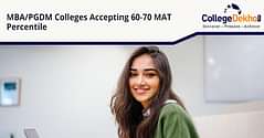 MBA & PGDM Colleges Accepting 60-70 Percentile in MAT 2024