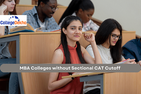 MBA Colleges without Sectional CAT Cutoff 2023