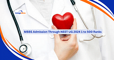 MBBS Admission Through NEET UG 2024 1 to 500 Ranks - List of Colleges