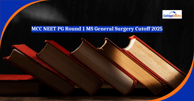 MCC NEET PG Round 1 MS General Surgery Cutoff 2025