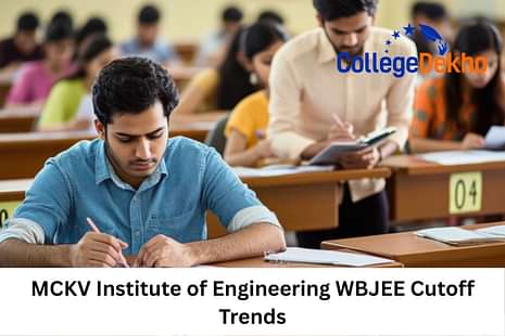 MCKV Institute of Engineering WBJEE Cutoff Trends