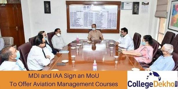 MDI and IAA Sign an MoU for Aviation Management Courses