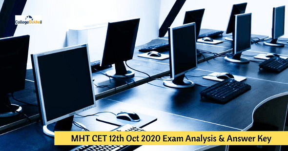 MHT CET 12th Oct 2020 Shift 1 Exam & Question Paper Analysis, Answer Key, Solutions
